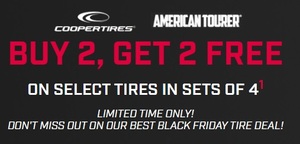 Buy 2, Get 2 Free On Select Tires In Sets Of 4