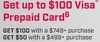 GET $100 with a $749+ purchase