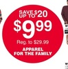 Save Up to $20 on Apparel for the Family