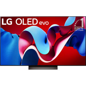 LG 55 in. OLED Evo C4-Series 4K HDR Smart TV with webOS 24 and G-Sync