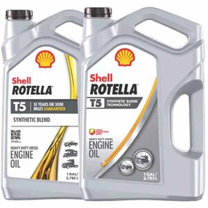 Shell Rotella T5 Synthetic Blend Diesel Engine Oil