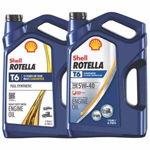 Shell Rotella T6 Full Synthetic Diesel Engine Oil