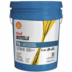Shell Rotella T6 Full Synthetic 5W-40 Diesel Oil