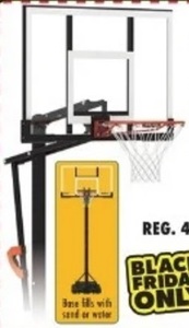 Lifetime 54 IN. ACTION-GRIP PORTABLE HOOP
