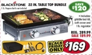 Blackstone 22 In. Table Top Bundle
