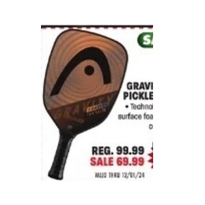 Gravity Tour Lite Pickleball Paddle
