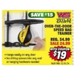 Over-the-door Speed Bag Trainer