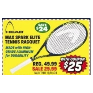 Max Spark Elite Tennis Racouet
