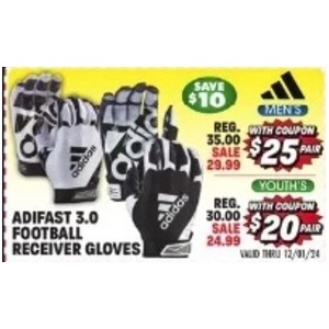Adifast 3.0 Football Receiver Gloves