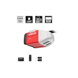 CRAFTSMAN  1/2-HP Chain-Drive Garage Door Opener with Wi-Fi and Battery Back-Up