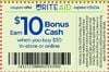 Earn $10 Bonus Cash when you buy $30