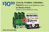 Corona, Modelo, Heineken, Peroni or Stella Artois