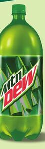 Mountain Dew 2 Liter +CRV or deposit where applicable