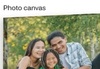 50% off Photo canvas (With Card)