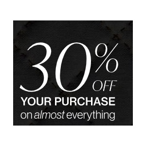 30% off Everything