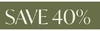 Save 40% Off 100+ items added just in time for holiday gifting!