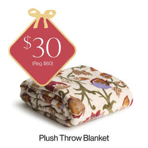 Plush Throw Blanket