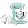 KitchenAid 5.5 Quart Bowl-Lift Stand Mixer - KSM55 - Ice: 11 Speeds, 500W, Stainless Steel, Dishwasher-Safe Parts