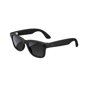Ray-Ban Meta Wayfarer Smart Glasses - Matte Black Frames, Polarized Gray Lenses