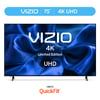 VIZIO 75” Class 4K UHD LED HDR Smart TV (New) V4K75S-0804