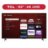 TCL 65” Class S4 (65S41BR) 4K UHD HDR LED Smart TV with Roku TV (NEW 2024) - Walmart.com