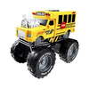 Monster Truck with Lights and Sounds, School Bus Vehicle Toy