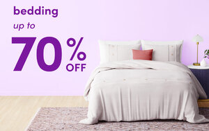 Up to 70% Off Bedding