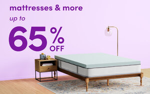 Up to 65% Off mattresses & more