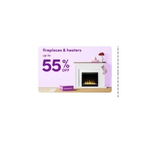 Up to 55% off Fireplaces & Heaters