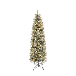 7.5ft. Pre-Lit Glacier Fir Artificial Christmas Tree