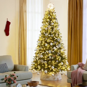 7.5ft. Pre-Lit Jackson Spruce Realistic Artificial Christmas Tree