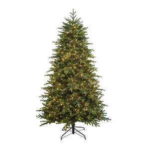 7.5ft. Pre-Lit Charlotte Spruce Realistic Artificial Christmas Tree