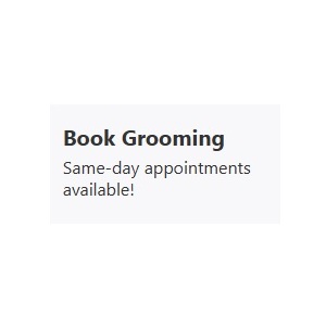 Book Grooming