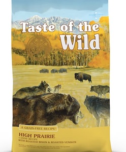 Taste of the Wild High Prairie Grain-Free Roasted Bison & Venison Dry Dog Food, 28 lbs