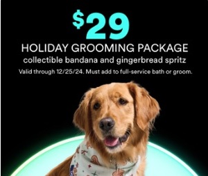 Holiday Grooming Package