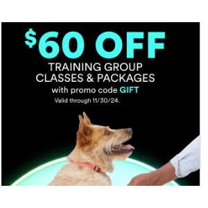$60 Off Training Group Classes & Packages