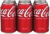 Coke 12 Fl Oz Can 6 Pk 4/$9