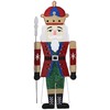 6ft LED Pre-Lit Nutcracker