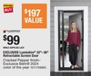 LuminAire 32-in–36-in Retractable Screen Door