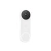 Google Nest Doorbell (Wired, 2nd Gen) Snow