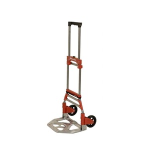 Milwaukee 150 lbs. Convertible Fold-Up Steel Hand Truck w/One 60 in. Bungee Cord