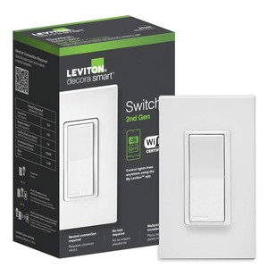 Leviton Decora Smart 15 Amp Wi-Fi Smart Rocker Light Switch