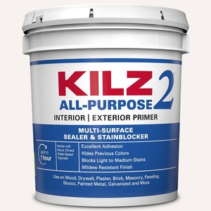 KILZ 2 ALL PURPOSE 2 Gal. White Interior/Exterior Multi-Surface Primer, Sealer, and Stain Blocker