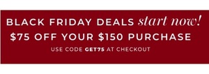$75 Off $150 Purchase