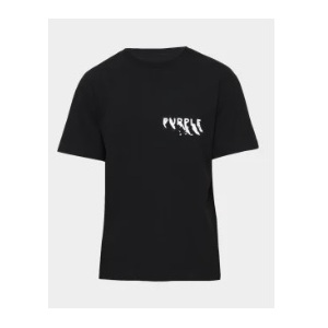 PURPLE Men's Painted Wordmark Tee