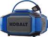 Kobalt 10-Watt Bluetooth Outdoor Portable Speaker in Blue