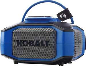 Kobalt 10-Watt Bluetooth Outdoor Portable Speaker in Blue