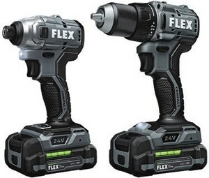 FLEX 2-Tool Compact 24V Brushless Combo Kit