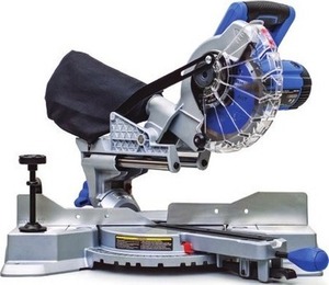 Kobalt Compact 7-1/4-in 10-Amp Single Bevel Sliding Compound Corded Miter Saw