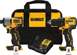DEWALT 20V MAX 2-Tool Brushless Power Tool Combo Kit with Soft Case